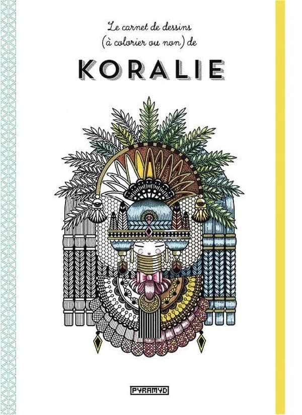 Le carnet de dessins (à colorier ou non) de Koralie : [Album à colorier]