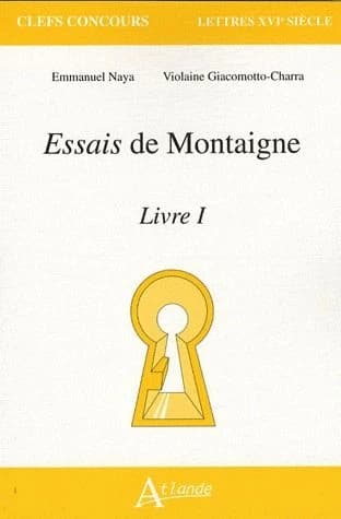 "Essais" de Montaigne, Livre I