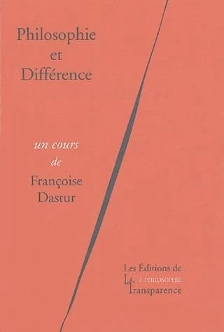 Philosophie et différence