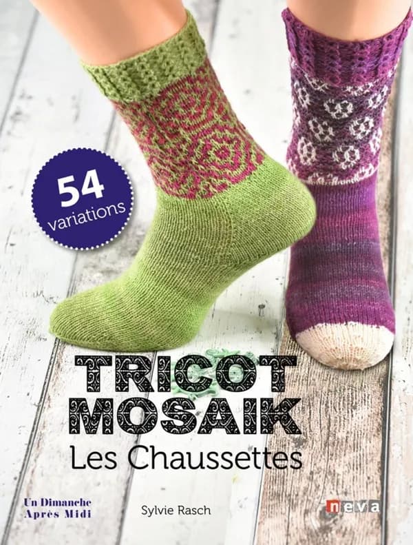 Tricot mosaïk : les chaussettes