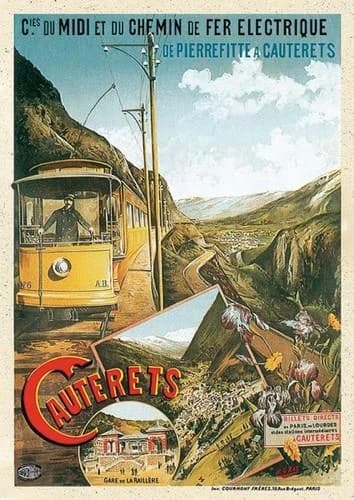 Les stations thermales des Pyrénées à la Belle époque