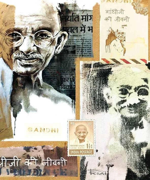Gandhi, carnet rigide