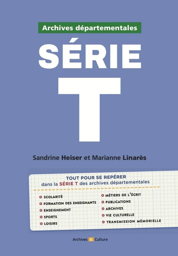 Archives départementales : Série T