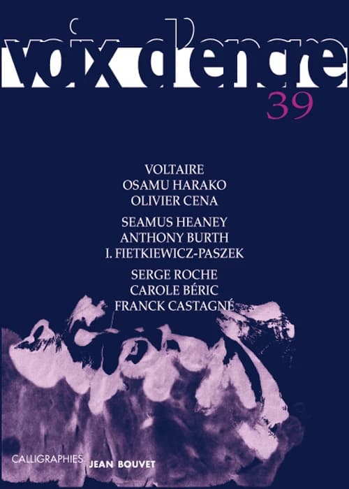 Revue voix d'encre 39