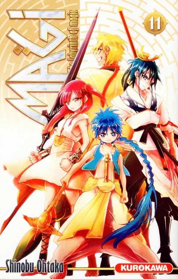 Magi 11 : the labyrinth of magic