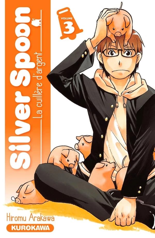 Silver spoon : la cuillère d'argent. Volume 3