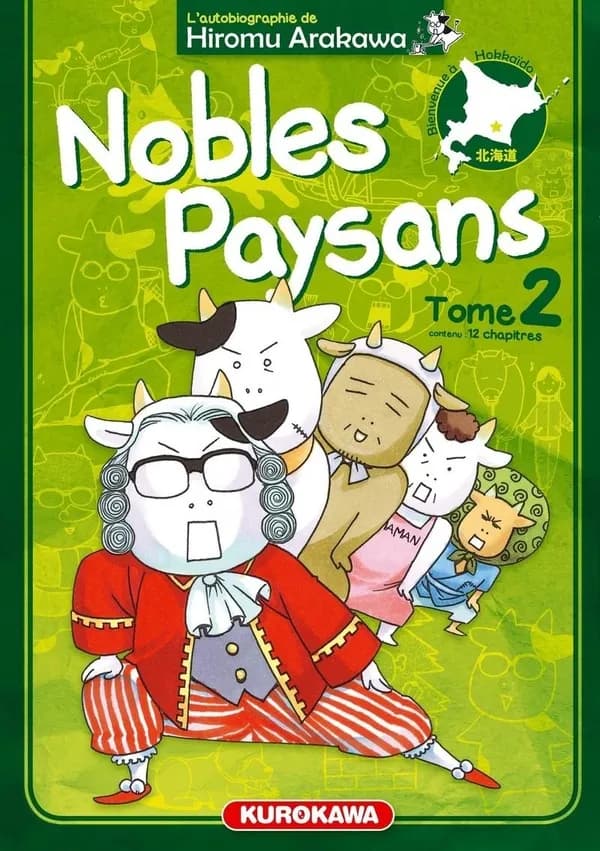 Nobles paysans : l'autobiographie de Hiromu Arakawa. Tome 2