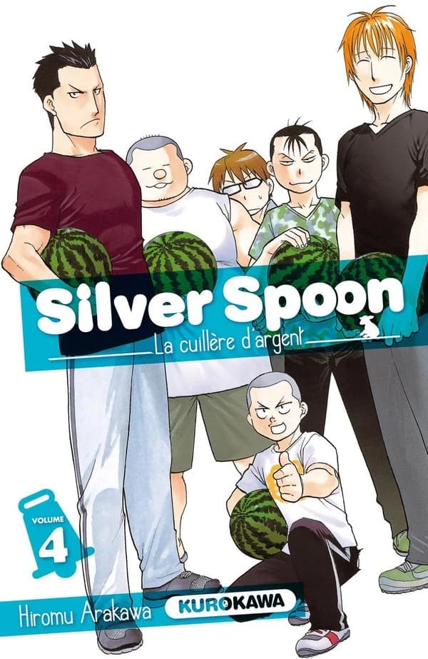 Silver spoon : la cuillère d'argent. Volume 4