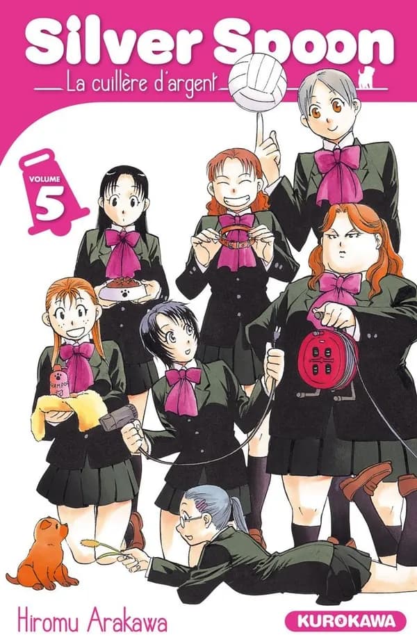 Silver spoon : la cuillère d'argent. Volume 5