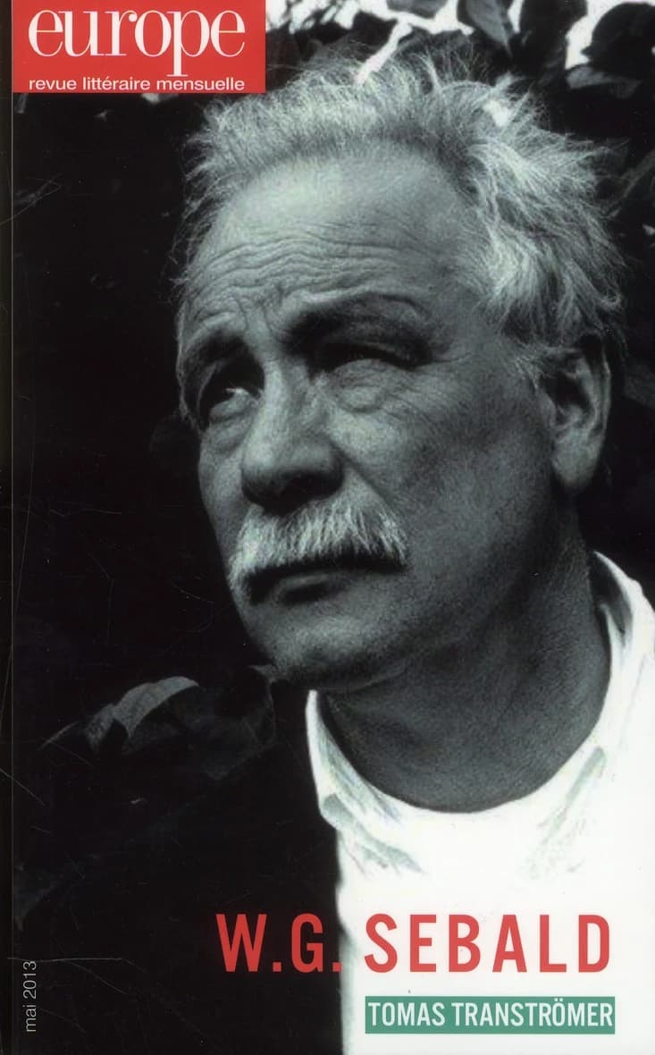 Revue Europe n.1009 : W.G. Sebald (mai 2013)