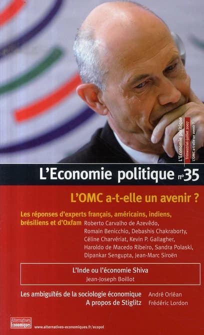L'économie politique Tome 35 ; l'OMC a-t-elle un avenir ?