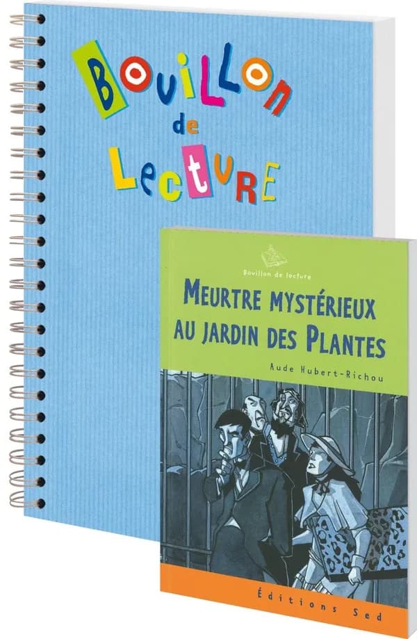 Meurtre mystérieux au jardin des plantes : 6 livres + fichier