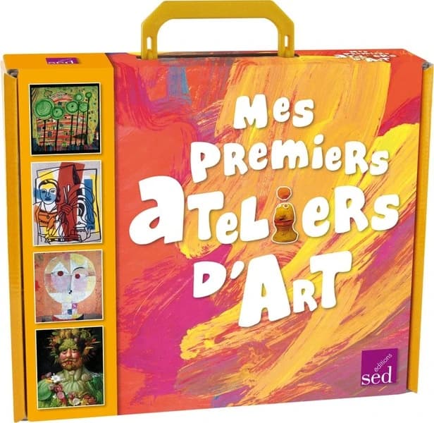 Mes 1ers ateliers d'art ; PS, MS, GS ; mallette complète