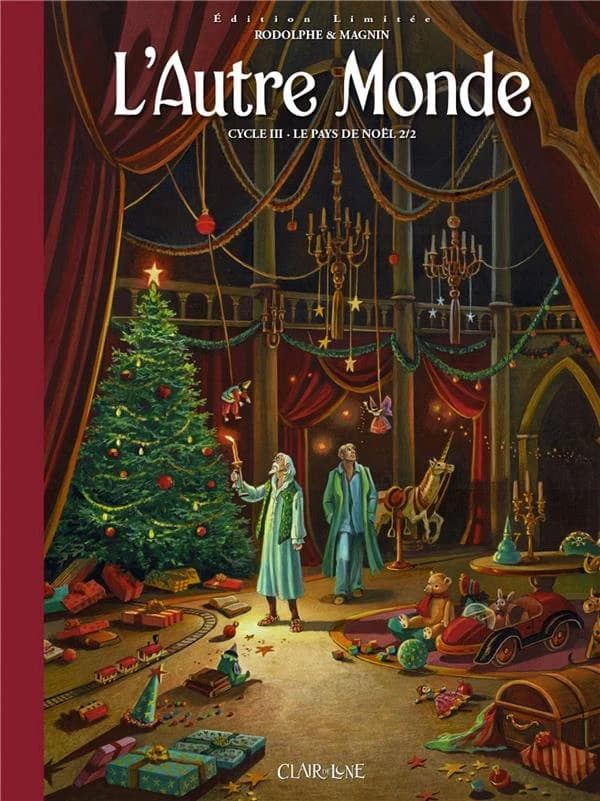 Le pays de Noël (Éd. limitée) scénario, Rodolphe ; dessins et couleurs, Florence Magnin