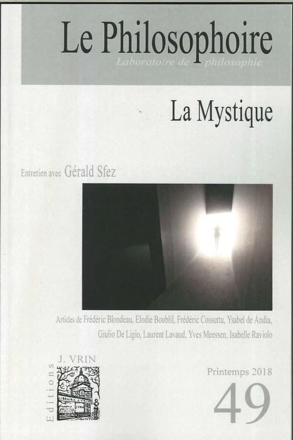 Revue le philosophoire n.49 : la mystique