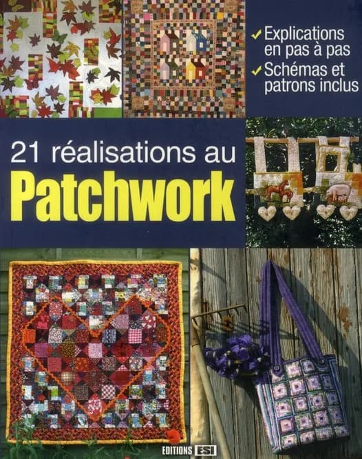 21 réalisations au patchwork