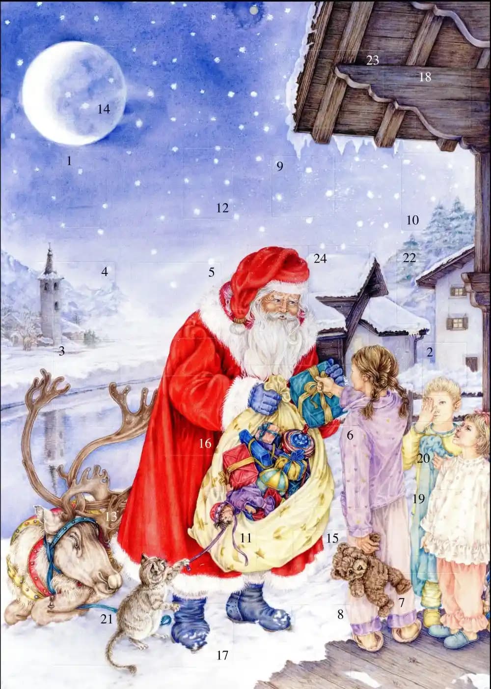 Calendrier de l'avent Noël pour tous