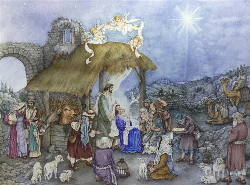 Calendrier de l'avent l'espoir de Noël