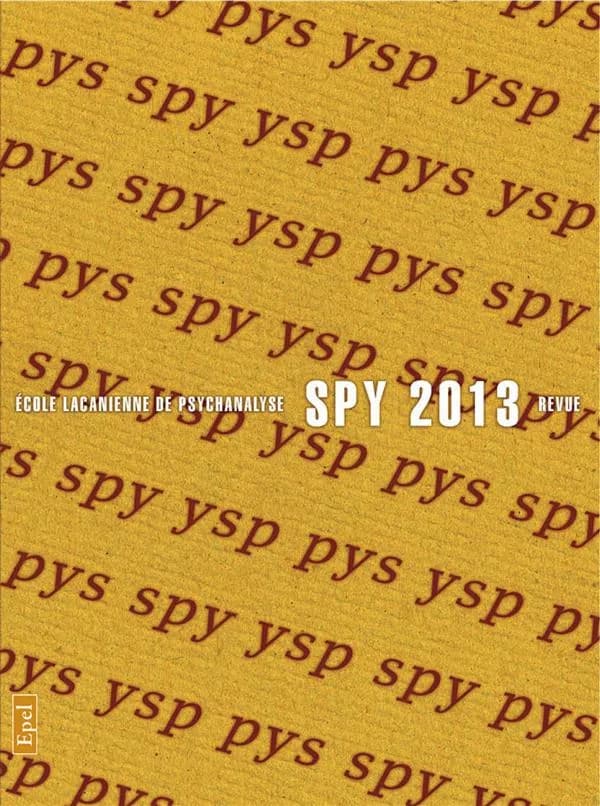 Revue spy n.1 (édition 2013)