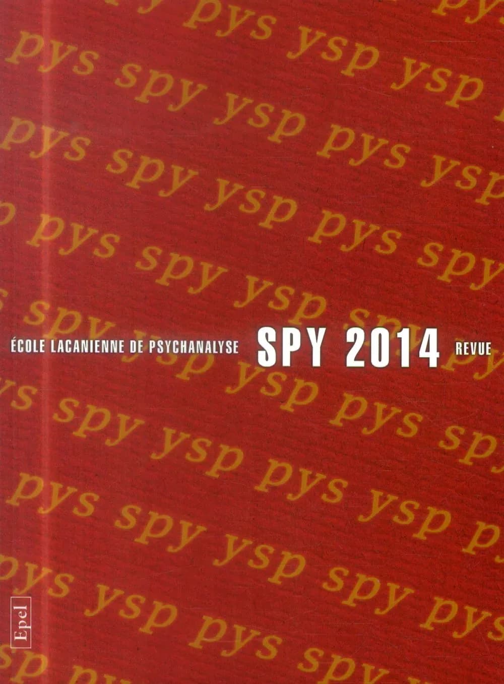 Revue spy n.2 (édition 2014)