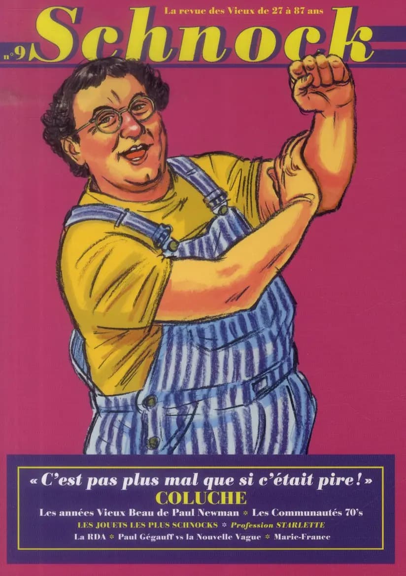 REVUE SCHNOCK n.9 : Coluche