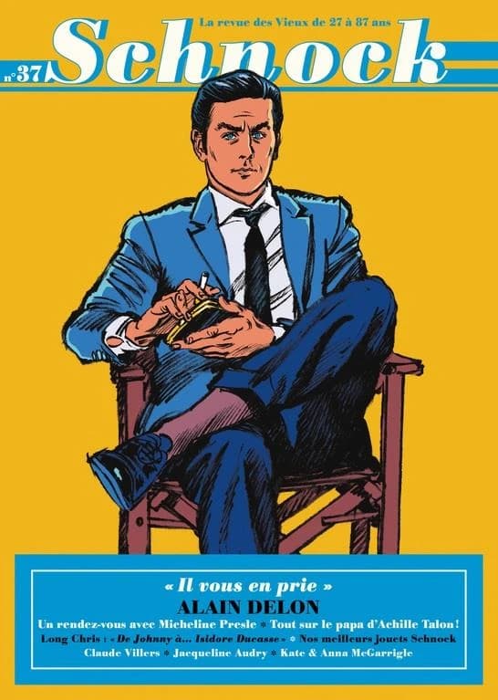 Schnock n.37 : Alain Delon