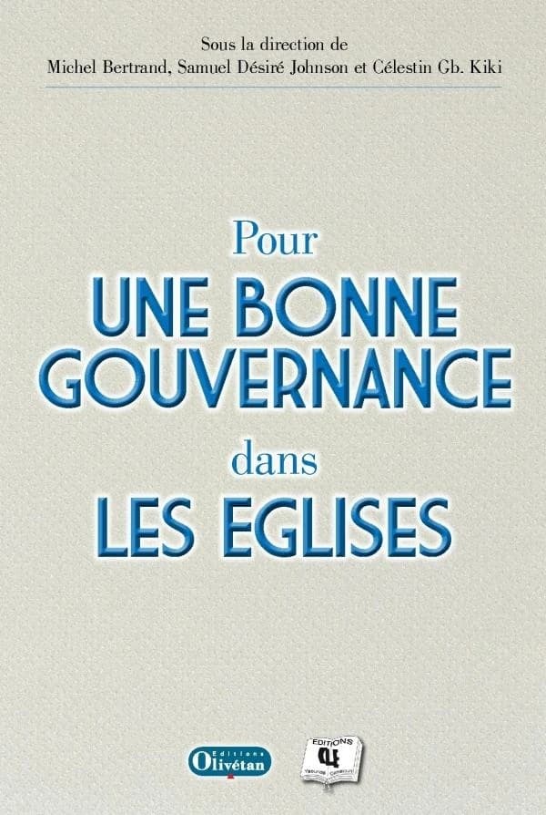 Pour une bonne gouvernance des Églises