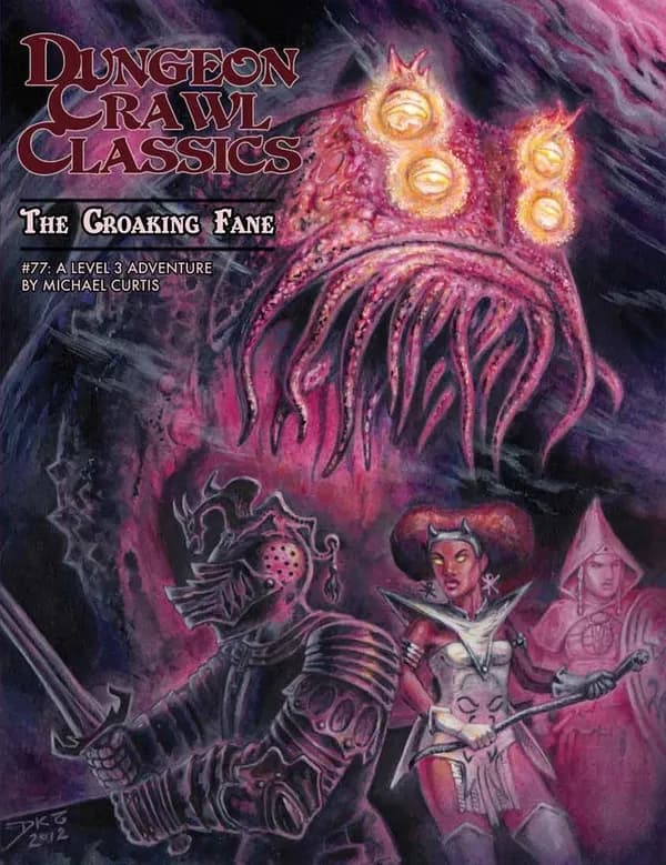 Dungeons crawl classics Tome 11 : le Fanum du batracien