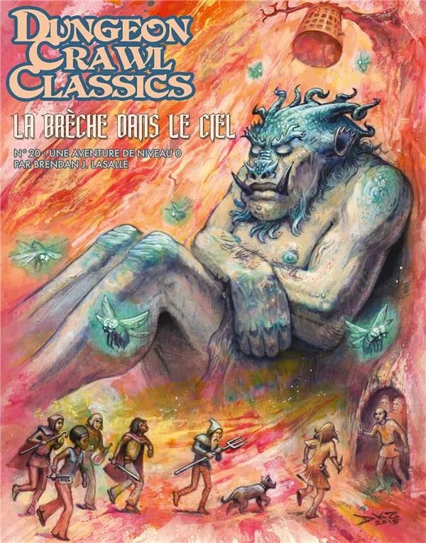 Dungeons crawl classics Tome 20 : La brèche dans le ciel