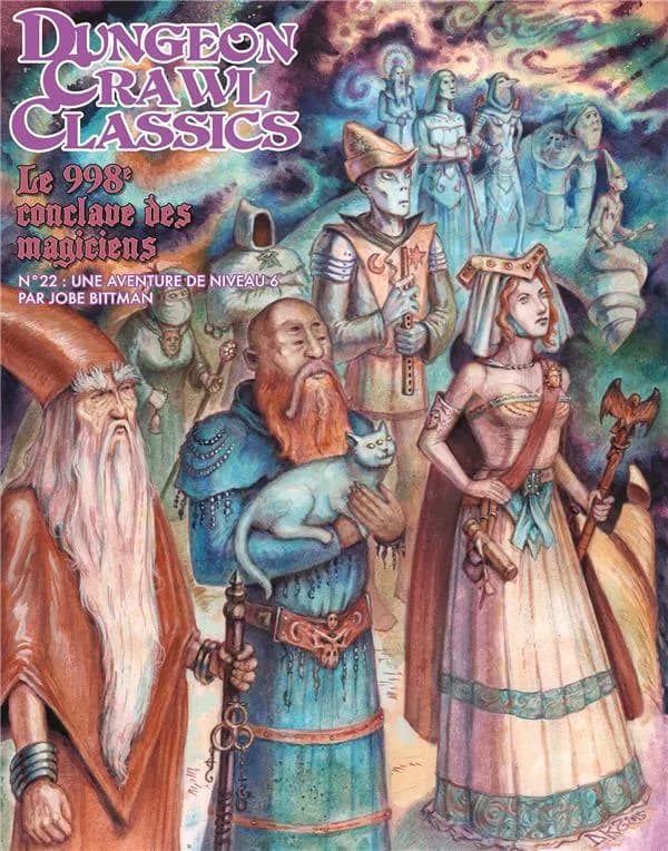 Dungeons crawl classics Tome 22 : Le 998e conclave des magiciens