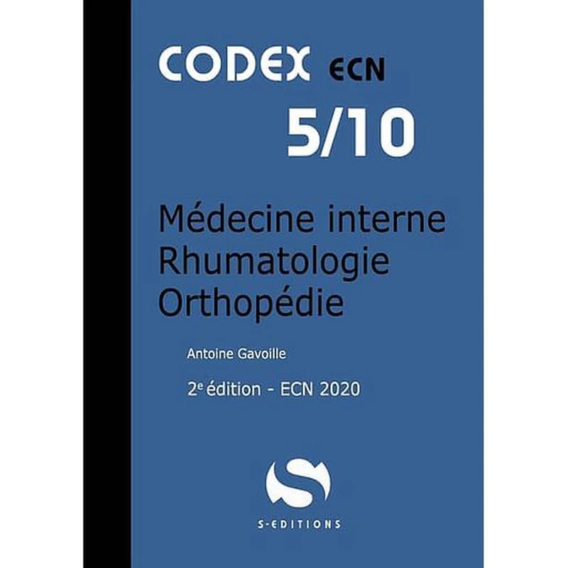 Médecine interne Immuno-allergologie - Rhumatologie Orthopédie