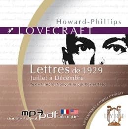 Lettres de 1929 - Juillet à Décembre