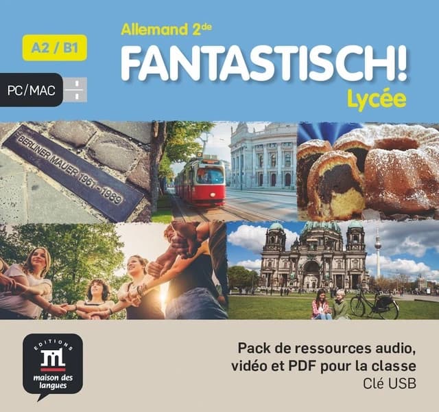 Fantastisch! : allemand, 2de, A2