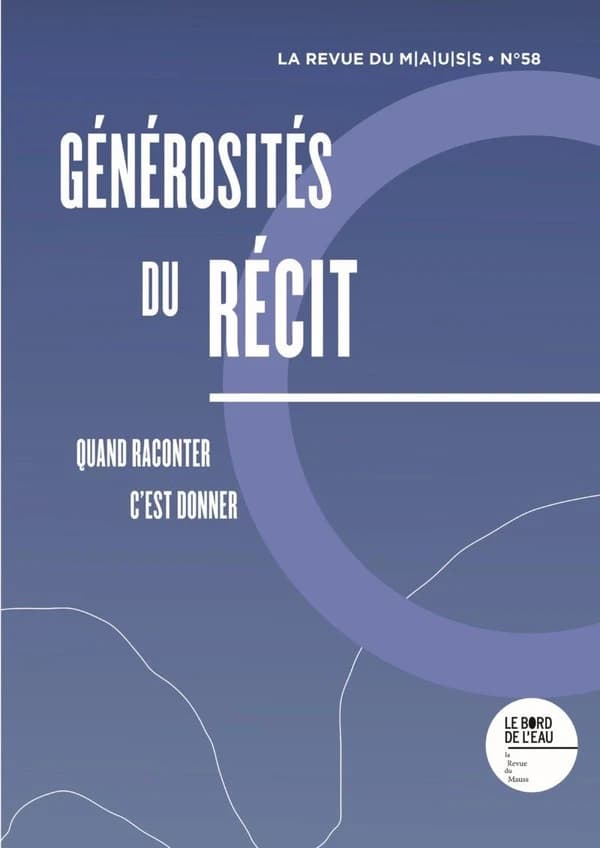 Générosités du récit : quand raconter c'est donner