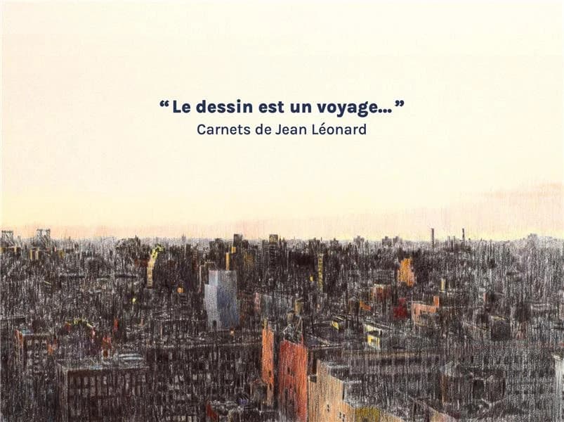 Carnets de dessins de Jean Léonard, architecte