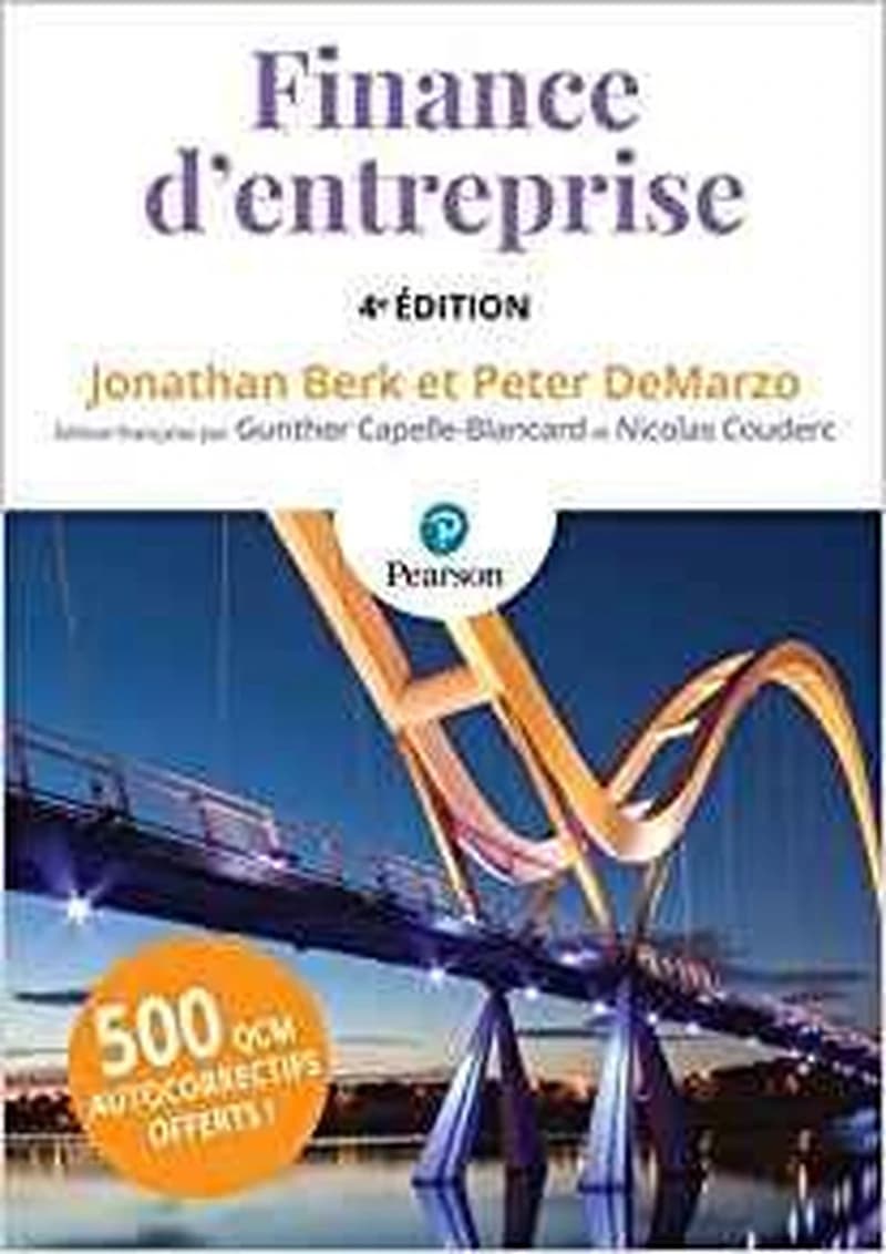 FINANCE D'ENTREPRISE 4E EDITION