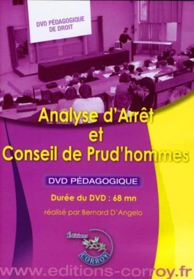 Analyse d'arrêt et Conseil de prud'hommes