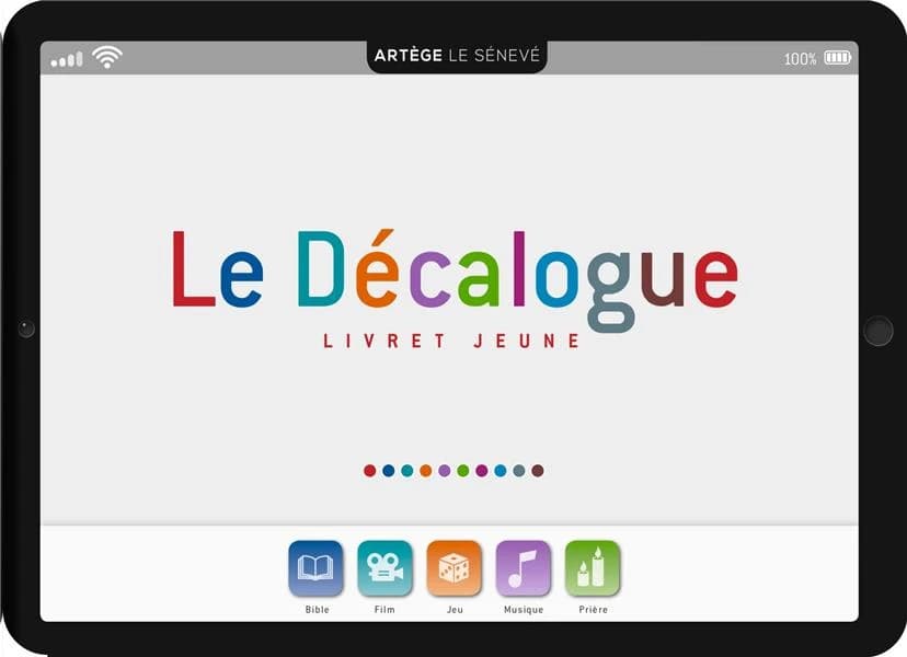 Le décalogue ; livret jeune