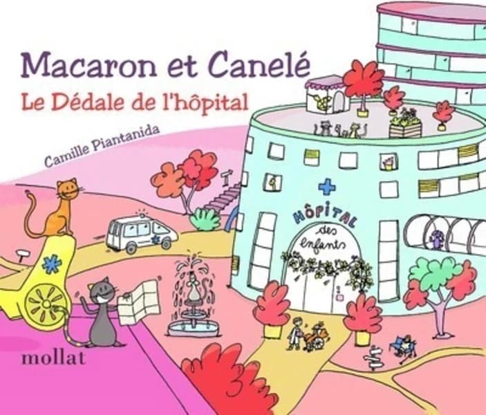Macaron et canelé "le dédale de l'hopital"