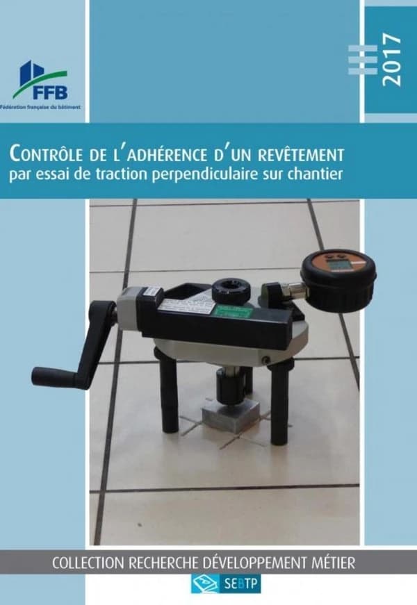 Contrôle de l'adhérence d'un revêtement