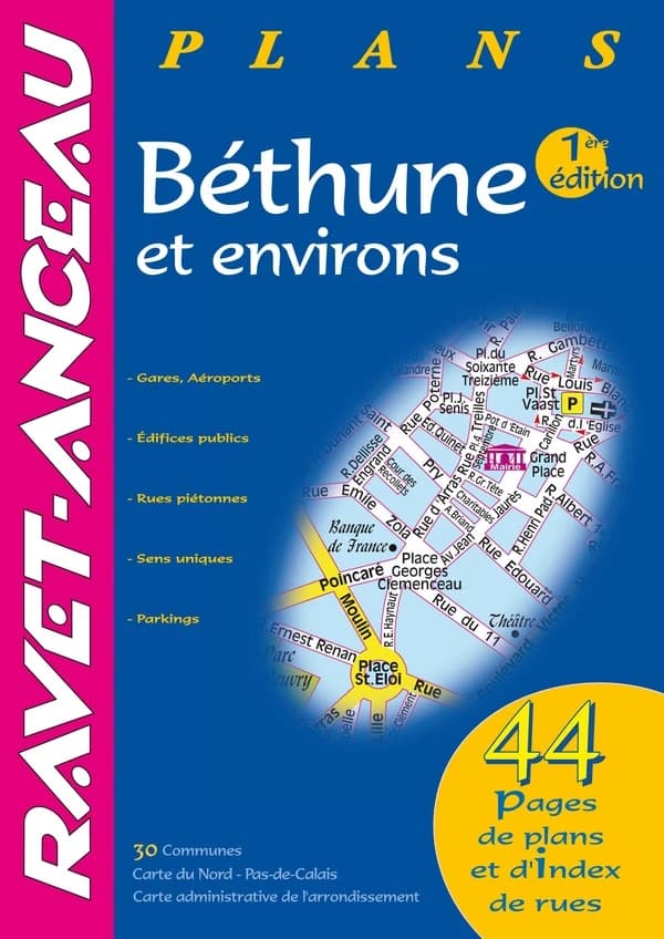 Béthune et environs : plans