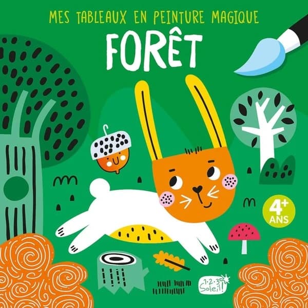 Mes tableaux en peinture magique : forêt