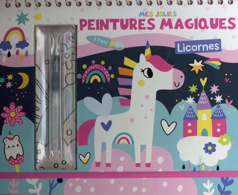 Mes jolies peintures magiques : licornes