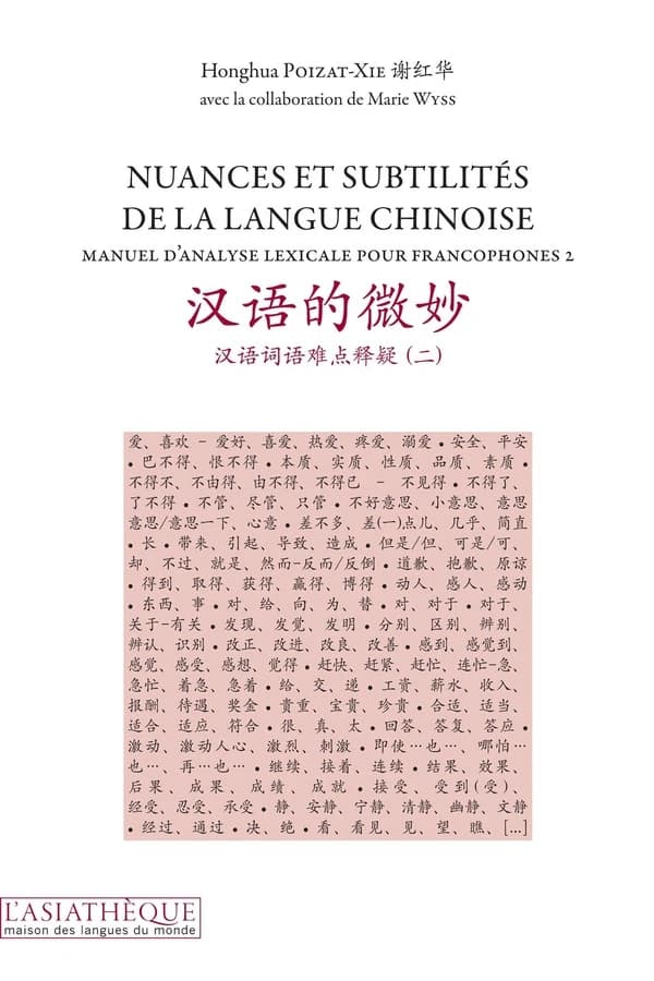 Nuances et subtilités de la langue chinoise