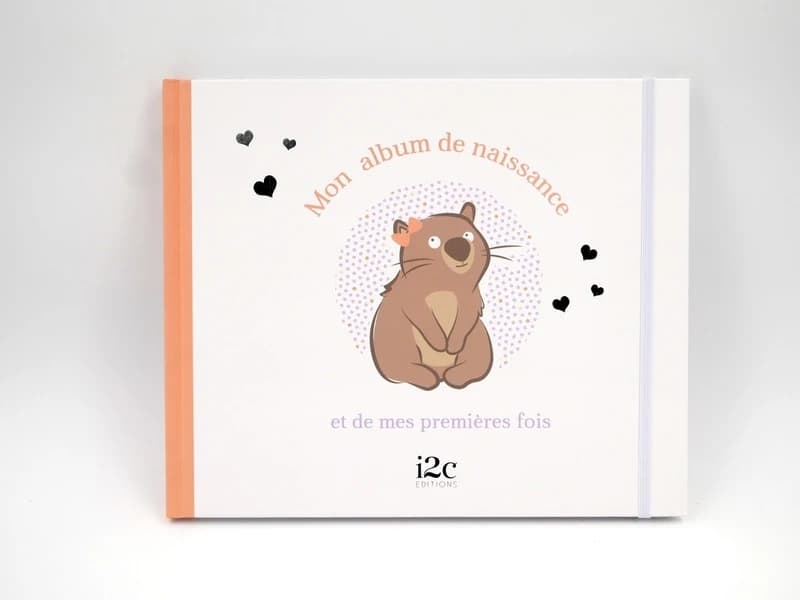 Mon album de naissance et de mes premières fois : fille