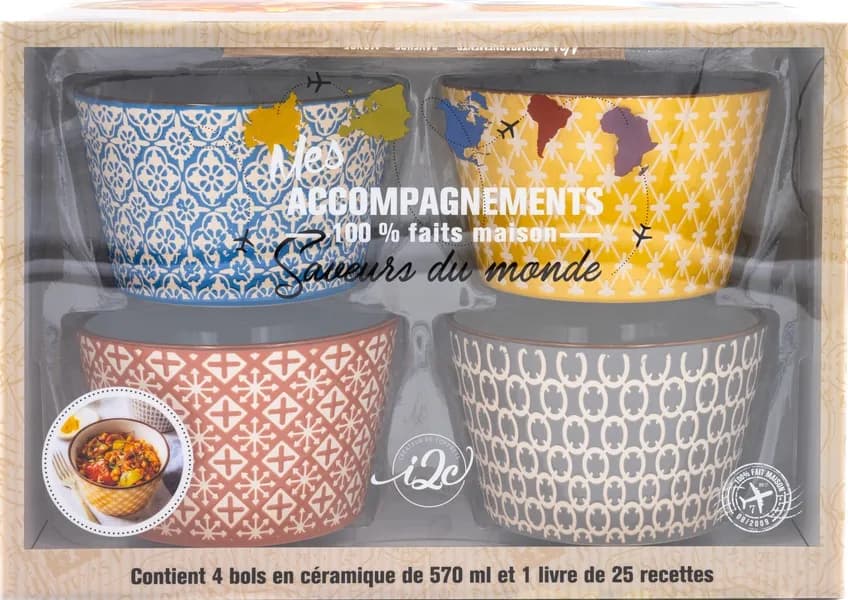 Mes accompagnements du monde