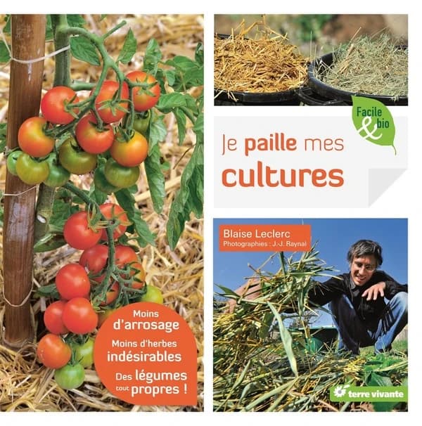 Je paille mes cultures : moins d'arrosage, moins d'herbes indésirables, des légumes tout propres !