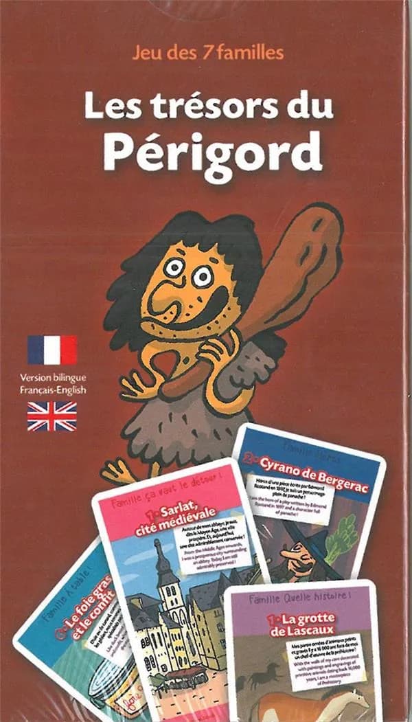 Les tresors du Périgord ; le jeu de 7 familles