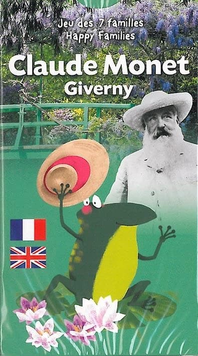 Claude Monet à Giverny ; le jeu des 7 familles