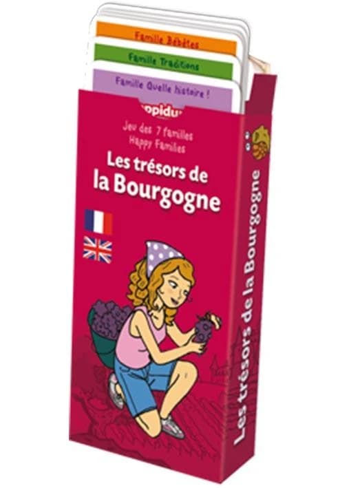 Les trésors de la Bourgogne ; jeu des 7 familles